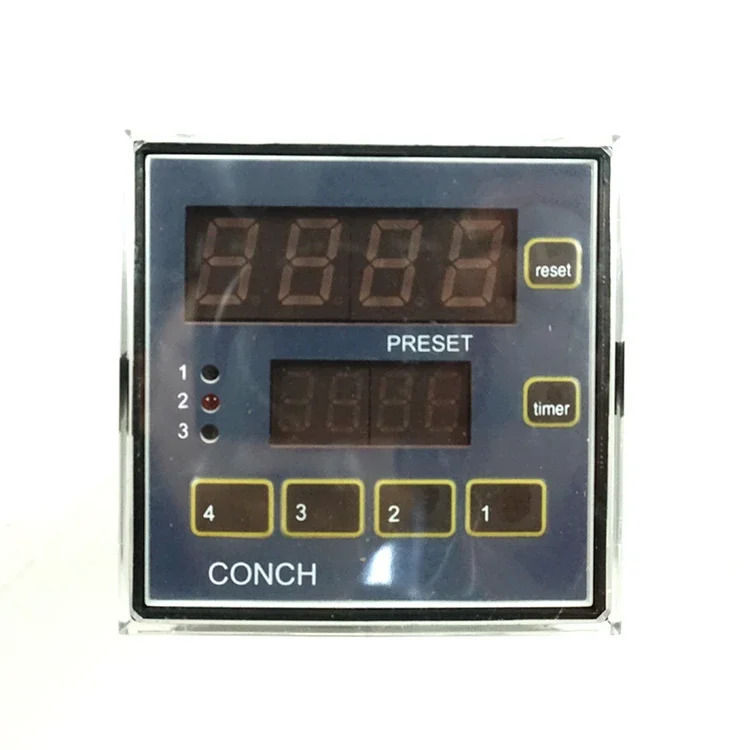 Qisheng CONCH 타이머 TA-41K-N 디지털 디스플레이 카운터 4 비트 A 세트