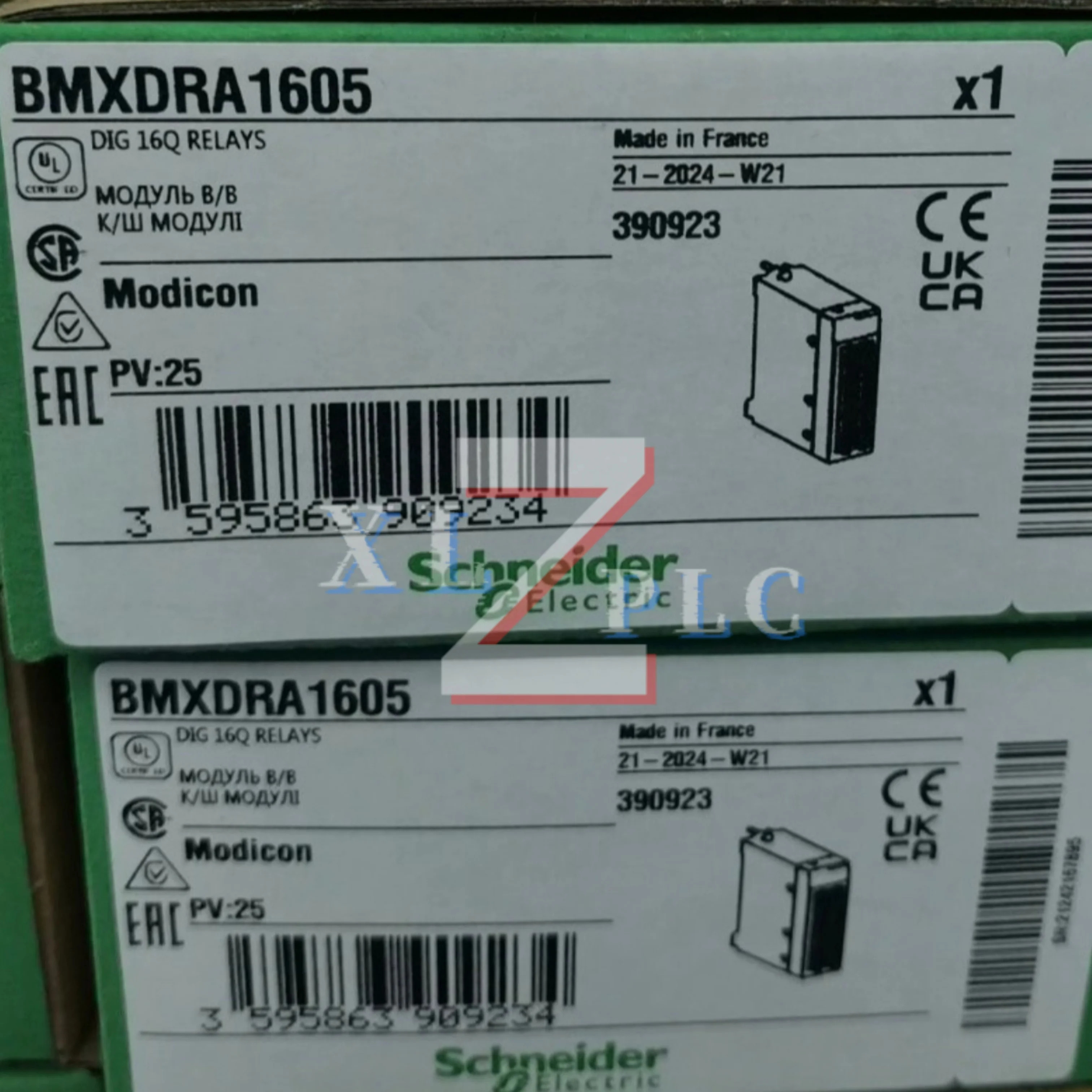 원본 PLC 모듈 BMXDDI1602 BMXDRA1605 BMXEHC0200