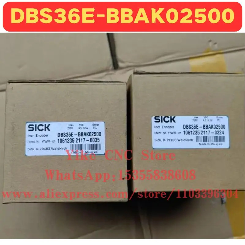 오리지널 DBS36E-BBAK02500 인코더