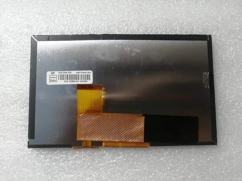 LCD 스크린 디스플레이 터치 디지타이저 760 자동차 GPS 패널 7 인치 ZJ070NA-03C