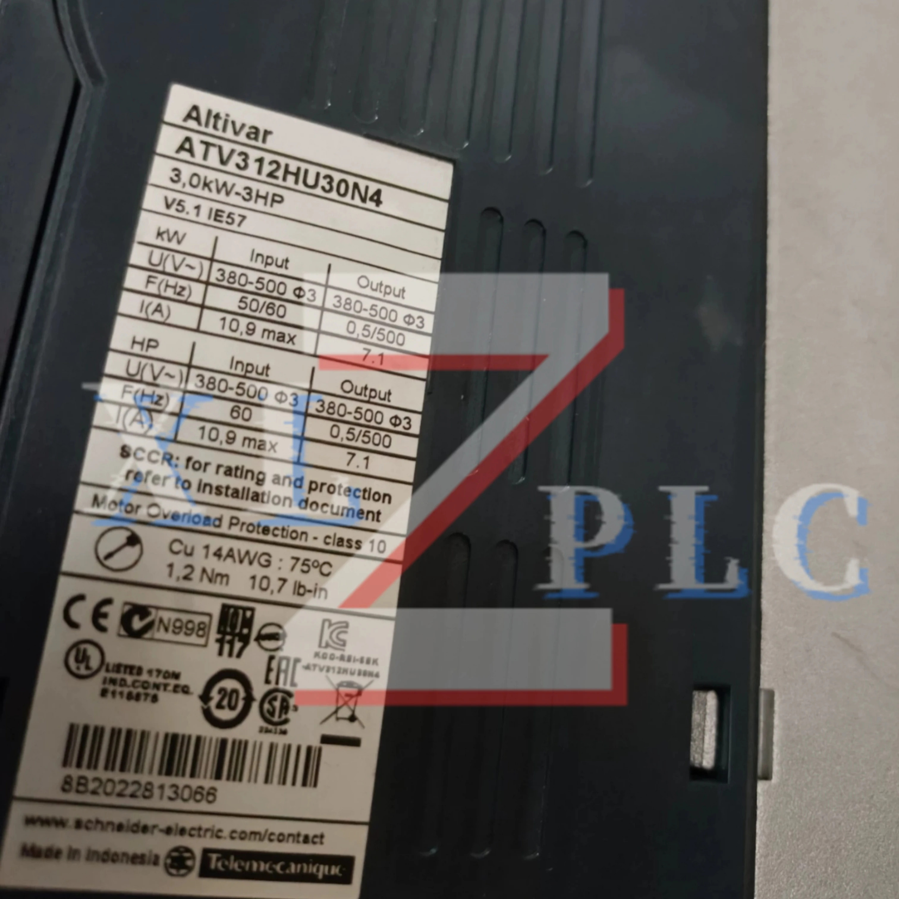 주파수 변환기 원본 ATV312HU30N4 380-500V 3KW ATV312HU40N4 4KW