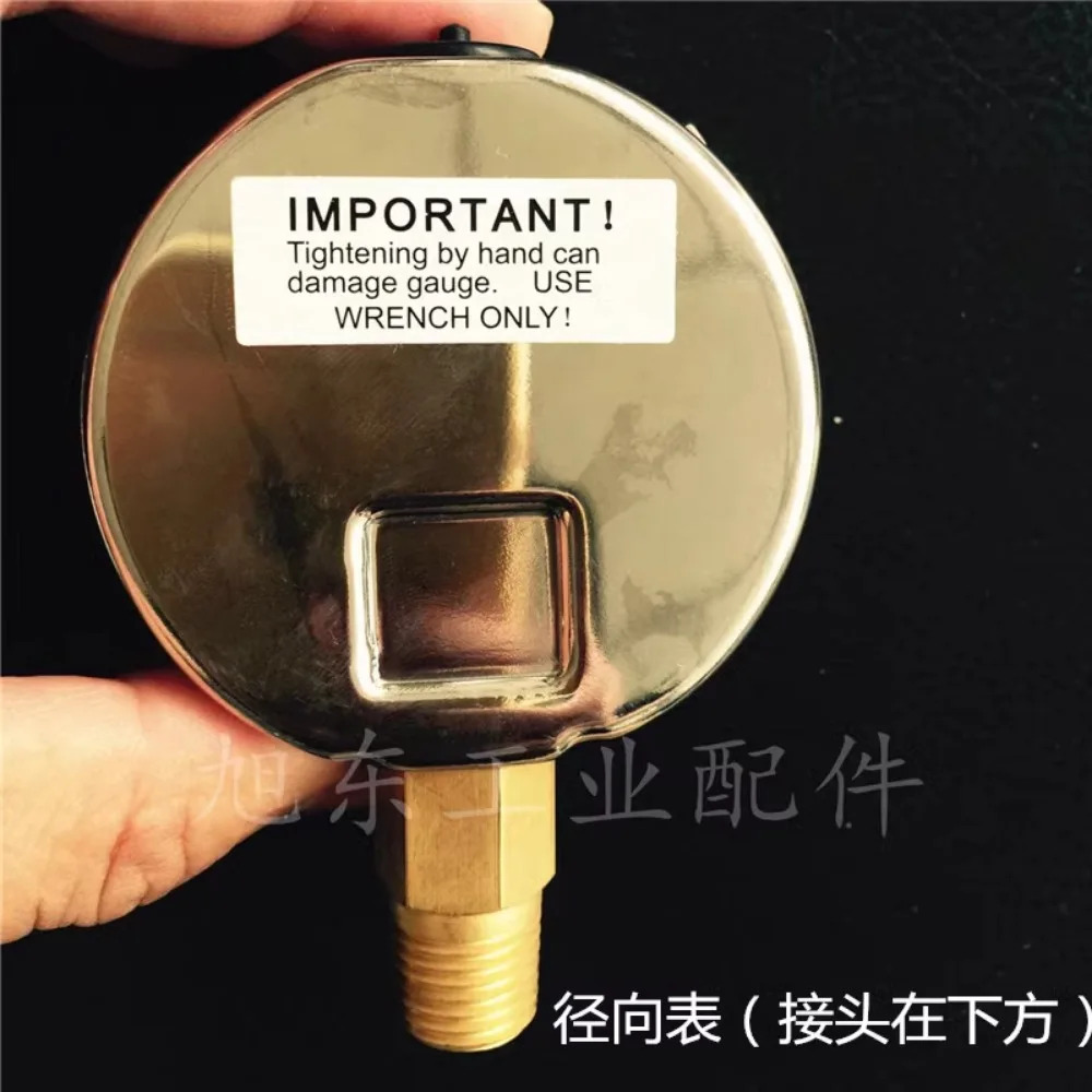스테인레스 스틸 미국 표준 기압계 압력 게이지 0  15 30 60 100 160 600PSI