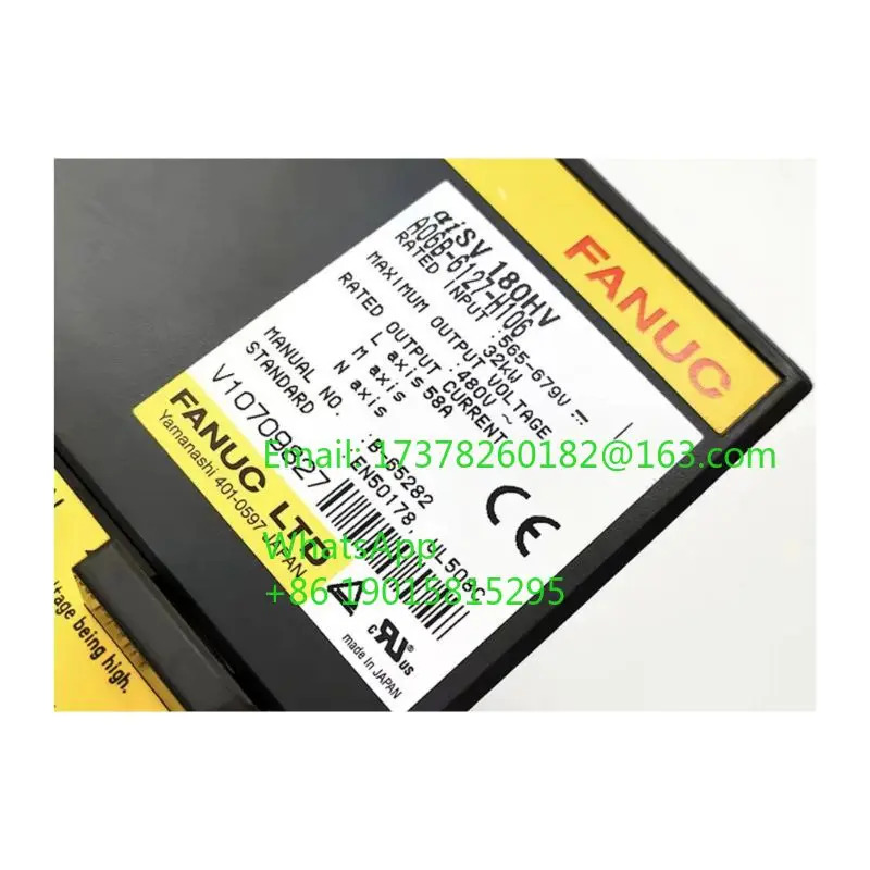 리퍼 FANUC A06B 6127 H106 서보 드라이브 증폭기 완료