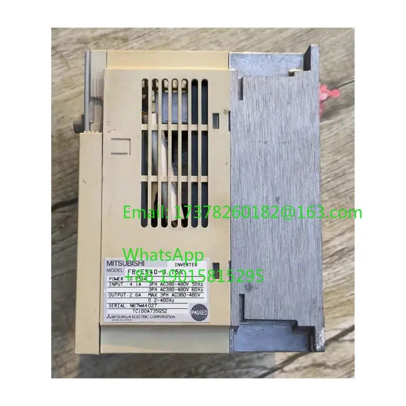 리퍼 인버터 FR-E540-0.75K FR E540 0.75K 완료 정상