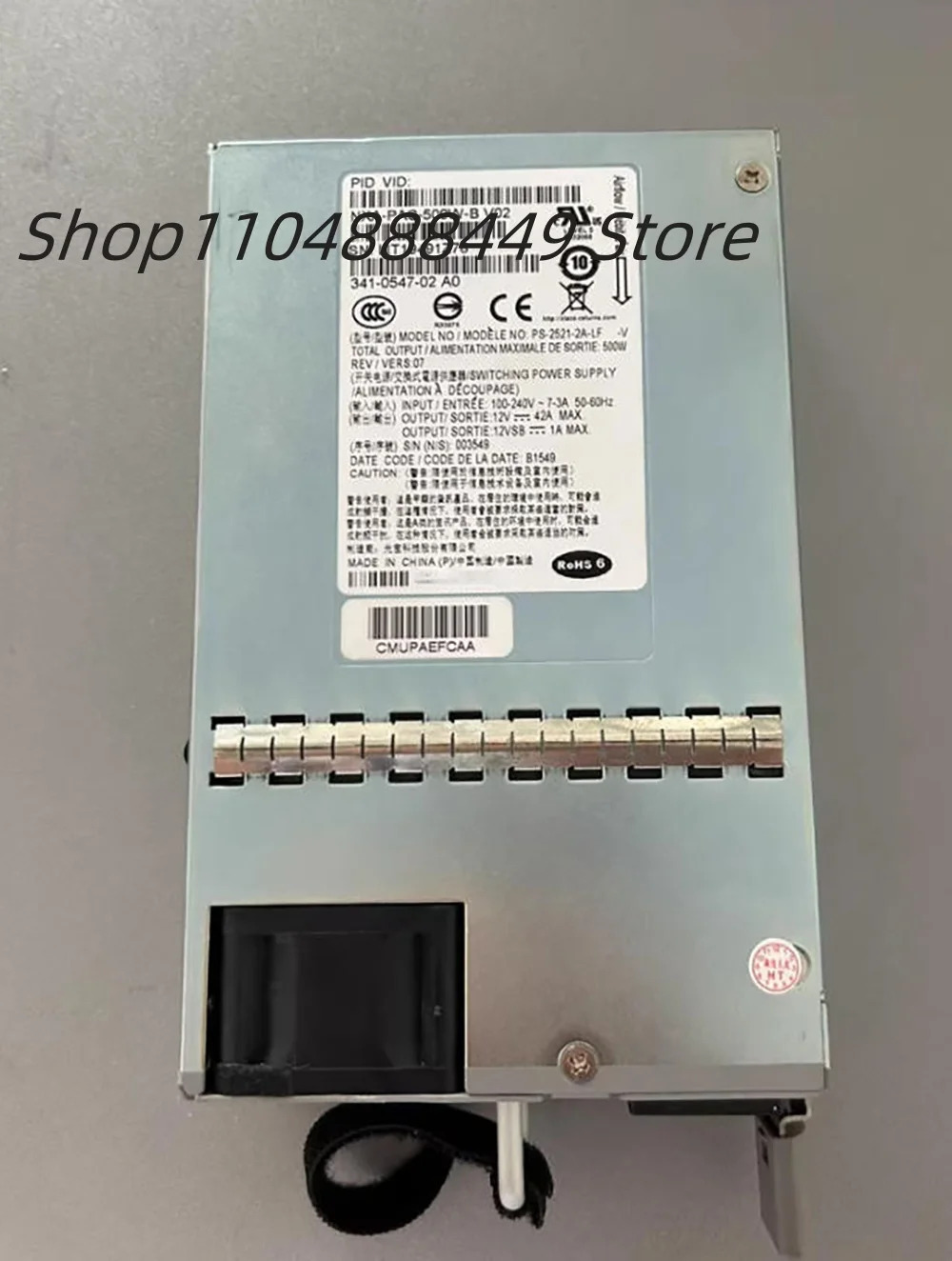 NXA-PAC-500W-B PS-2521-2A-LF 전원공급장치