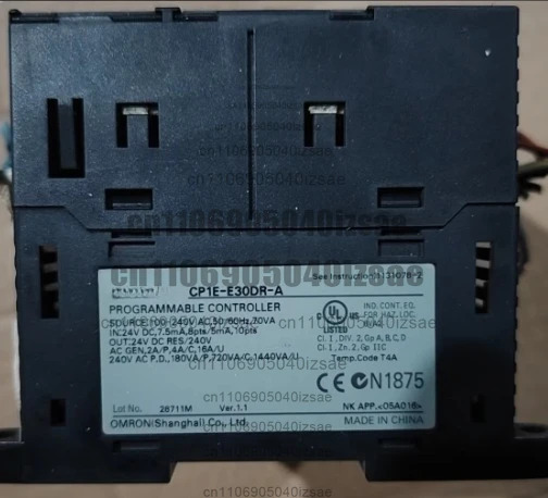 PLC 모듈 CP1E-E30DR-A 100-240V 리퍼 완료