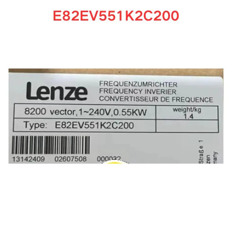 오리지널 E82EV551K2C200 주파수 변환기
