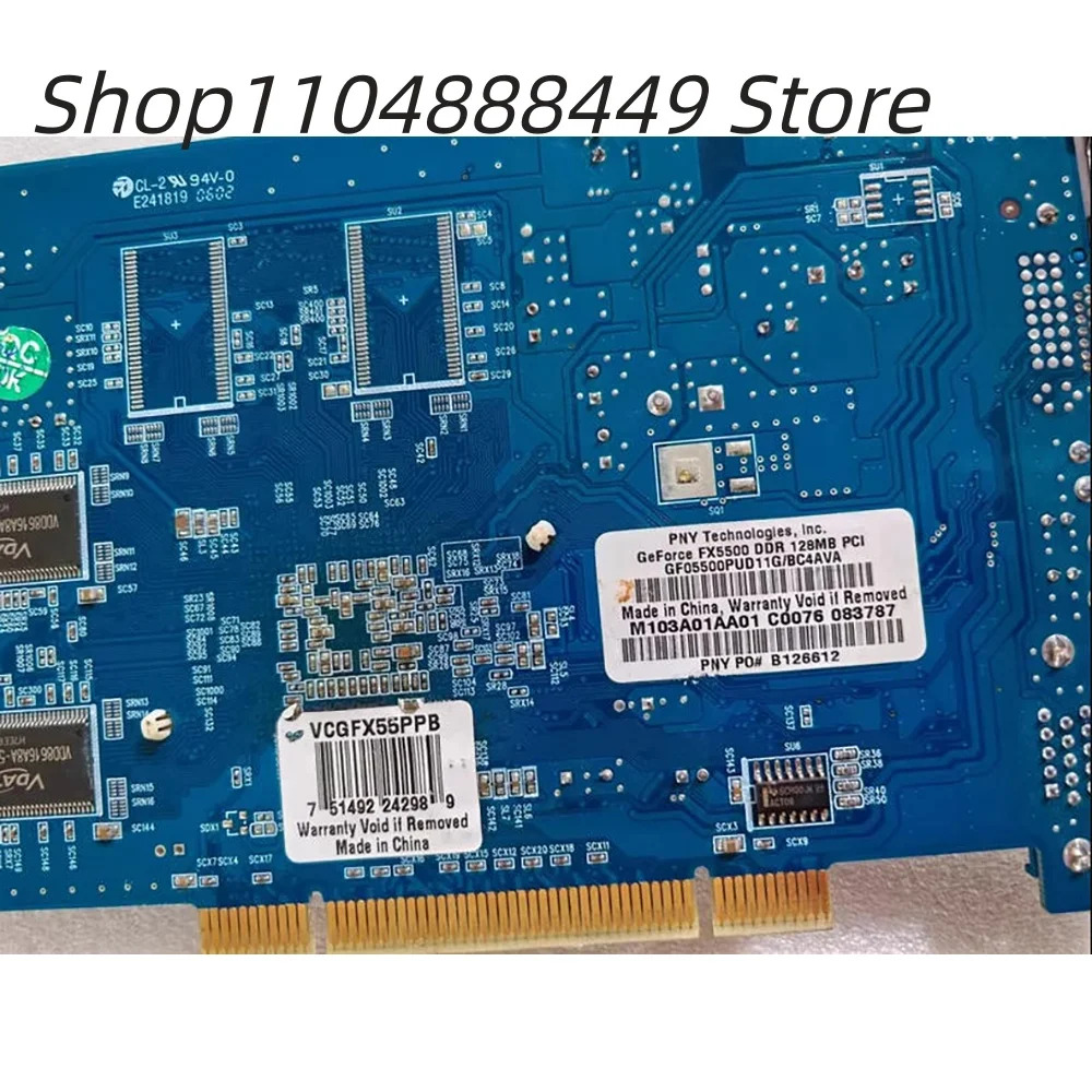 FX5500/128M 메모리 PCI 그래픽 카드