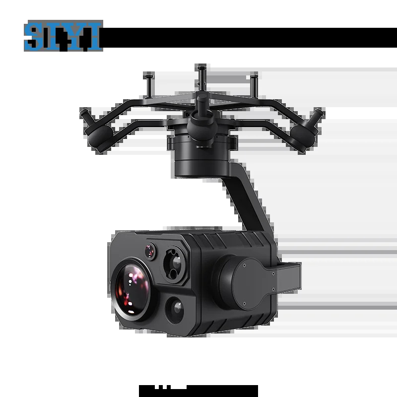 ZT30 포드호환 센서 4 개 4K AI180X 하이브리드 줌 짐벌 카메라 rmal 이미징 고정밀 레이저 거리 측정기