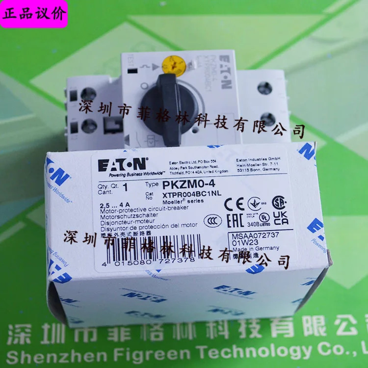 실물 PKZM0-4 American Eaton ETN 회로차단기 보호 스위치