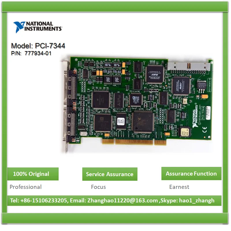 NI PCI-7344 777934 -01 4축 스테퍼/서보 컨트롤러 카드