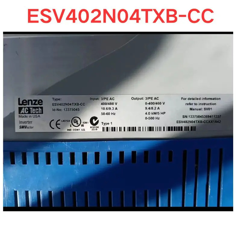 리퍼 ESV402N04TXB-CC 주파수 변환기 기능 OK
