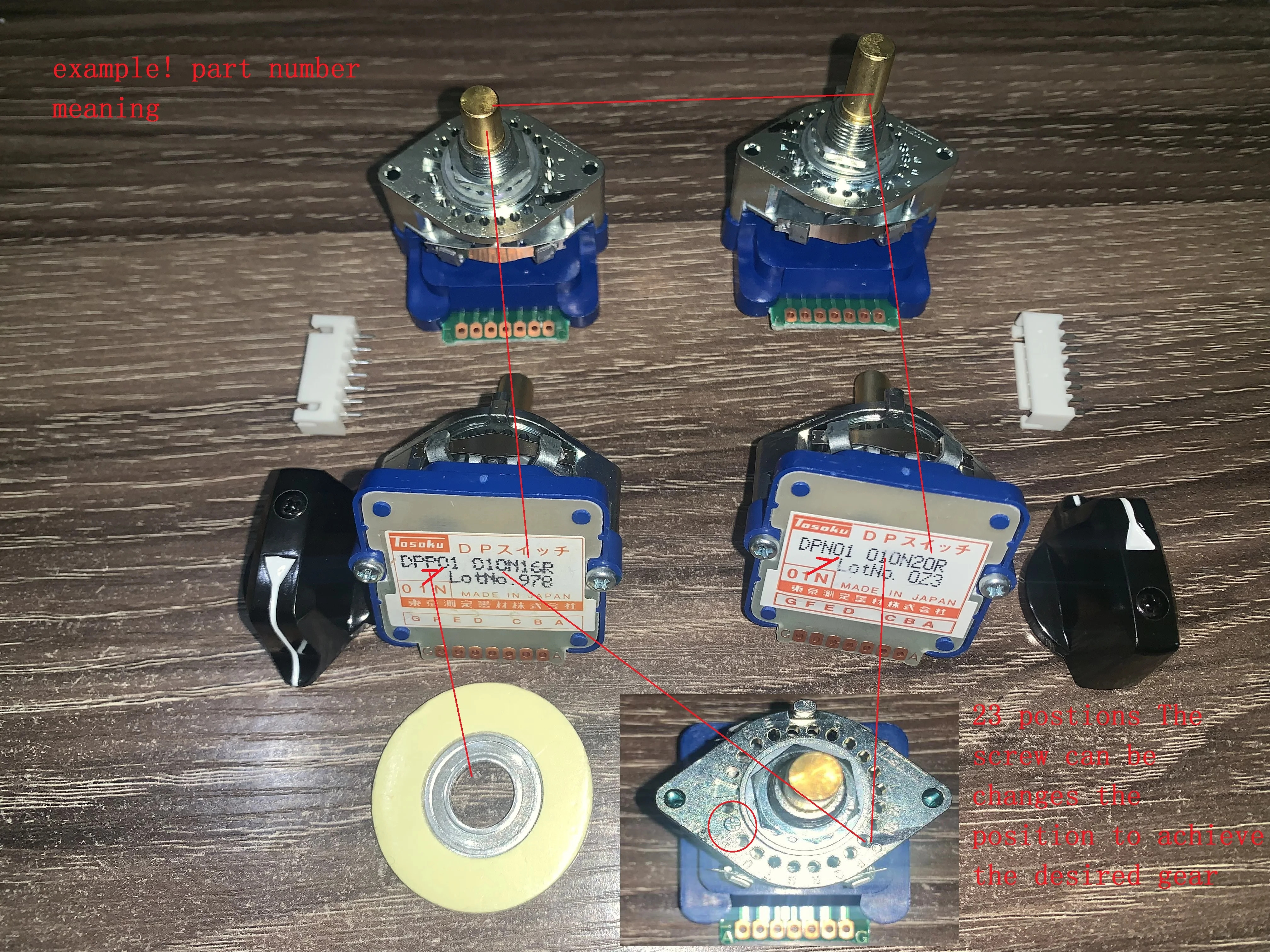 디지털 인코딩 속도 스위치 오리지널 TOSOKU 밴드 DPP03 003N20RCB 03N