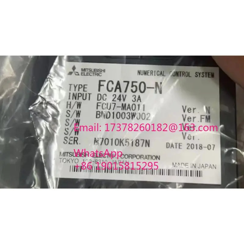 리퍼 FCA750-N FCA750 N 수치 제어 시스템 완료