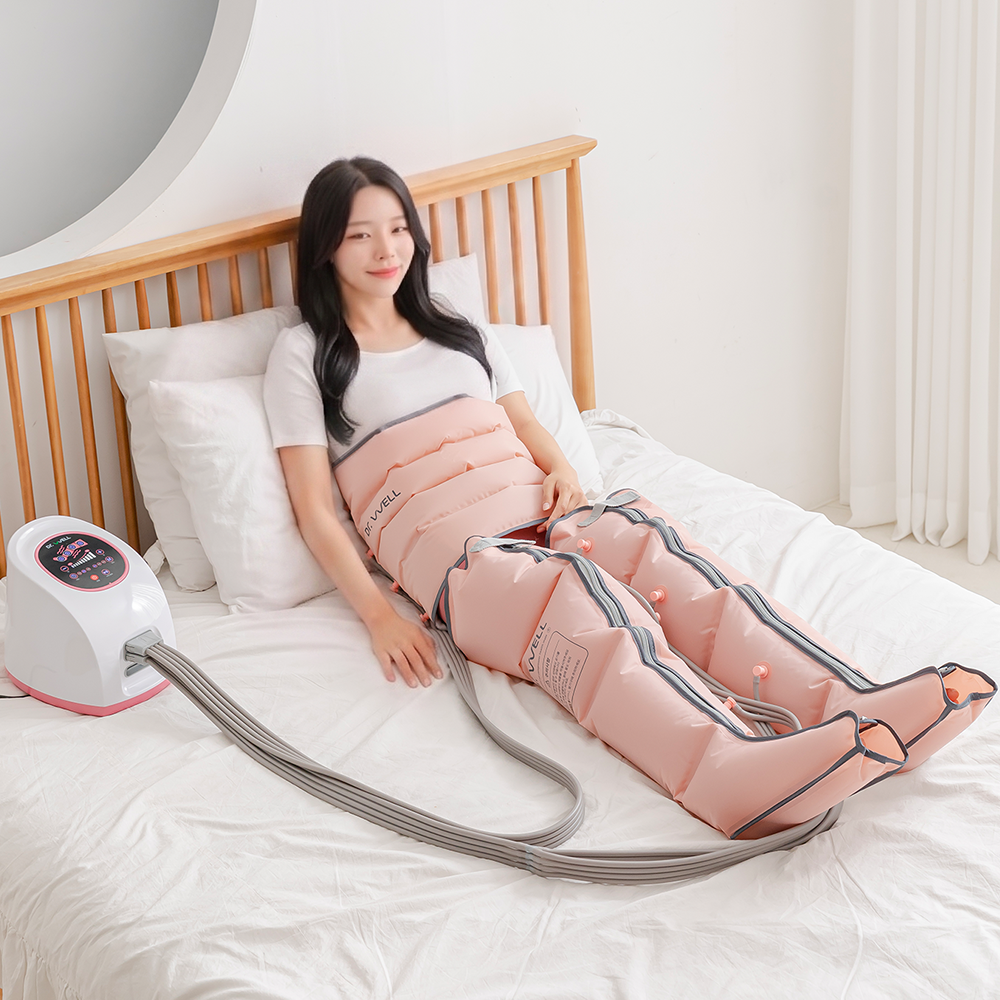닥터웰 에어라이너 4구 공기압 마사지 풀 세트 HDW-5000 (본체+다리+팔+허리) - 상세 이미지 5