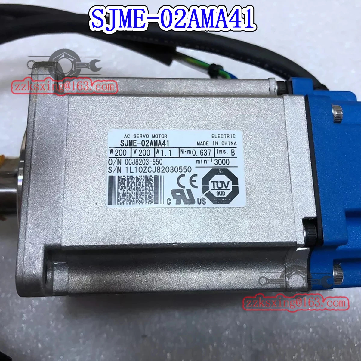 오리지널 AC 서보모터 신 SJME-02AMA41