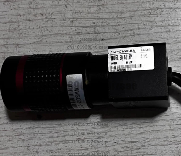 WWS02-200F 렌즈가 장착된 SQ-CAMERA SQ 631BP 산업카메라는 리퍼를 거쳤습니다.