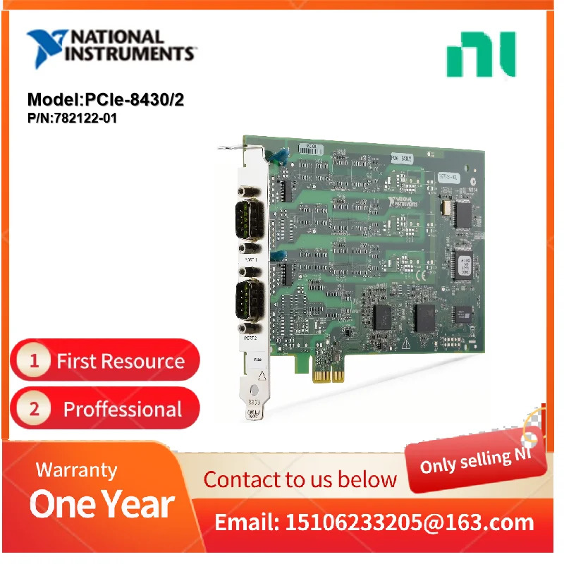 NI PCIe-8430/2 782122 -01 직렬 장비 제어