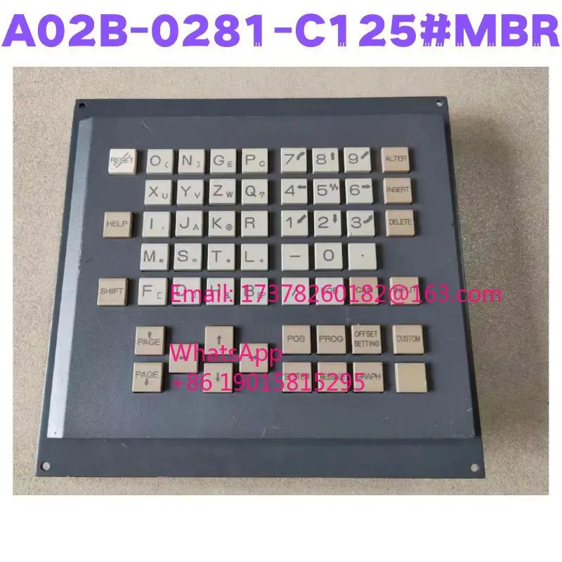 리퍼 A02B-0281-C125 MBR 조작 패널 완료