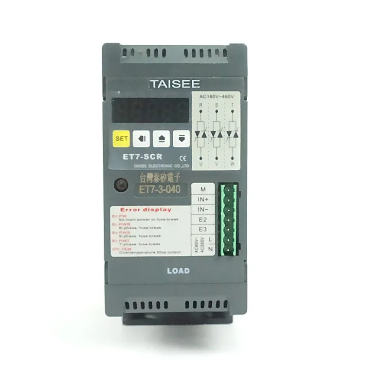 TAISEE ET7-3-040 SCR 전원 레귤레이터 제로 페이즈 SSR 출력