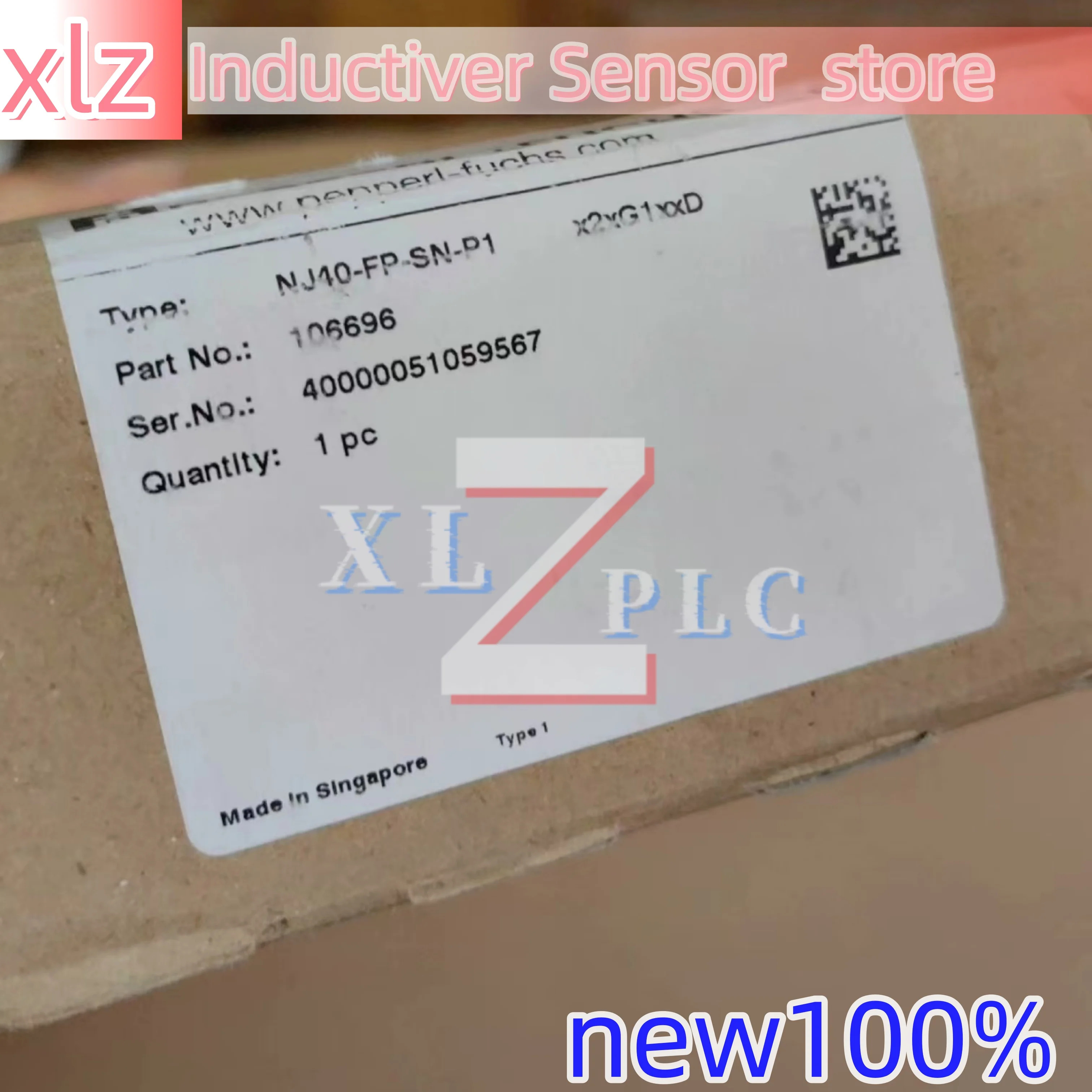AInductiver 센서 원본 NJ40U1N NJ40-FP-SN-P1