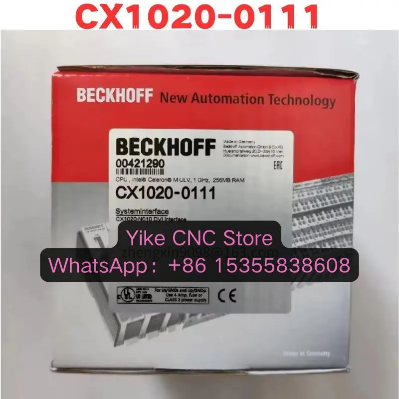 신 오리지널 CX1020-0111 CX1020 0111 모듈 신속