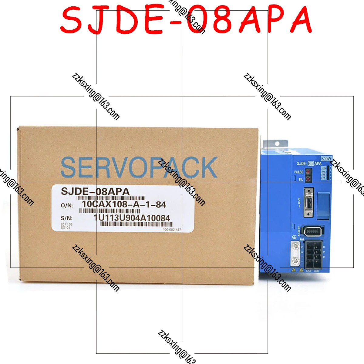SJDE-08APA 오리지널 서보 드라이버