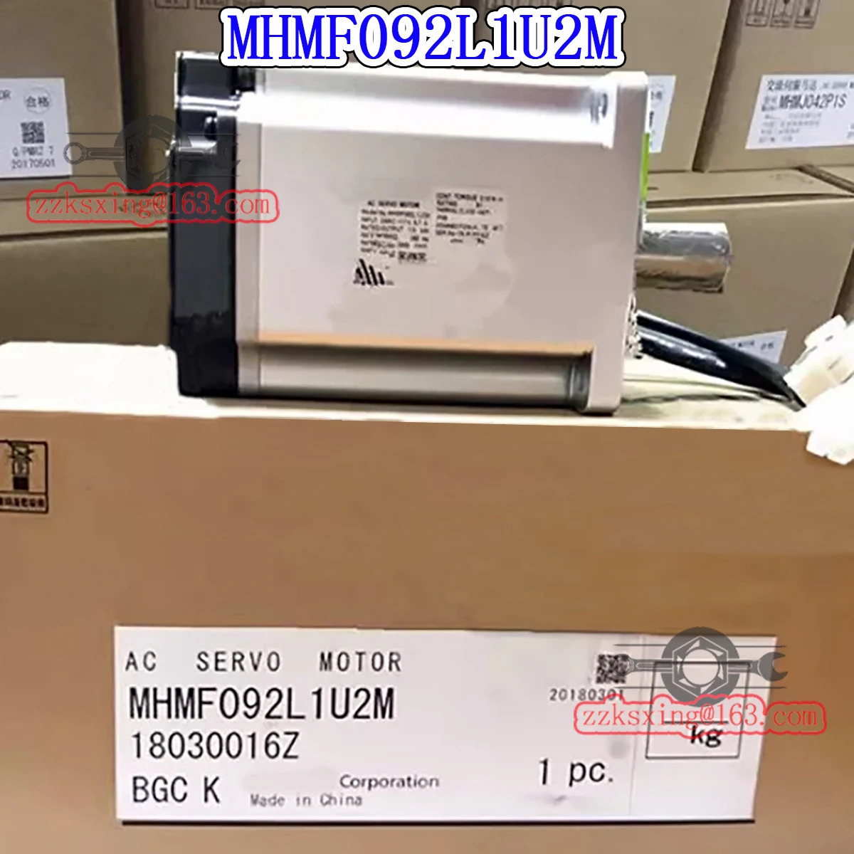 오리지널 AC 서보모터 MHMF092L1U2M