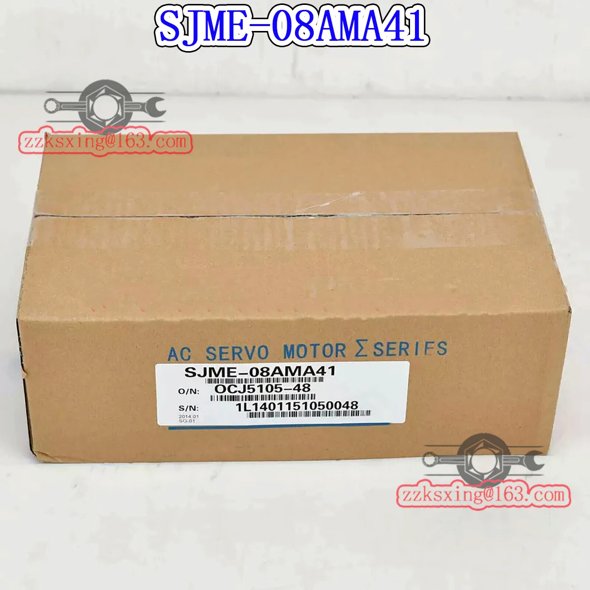 오리지널 AC 서보모터 신 SJME-08AMA41