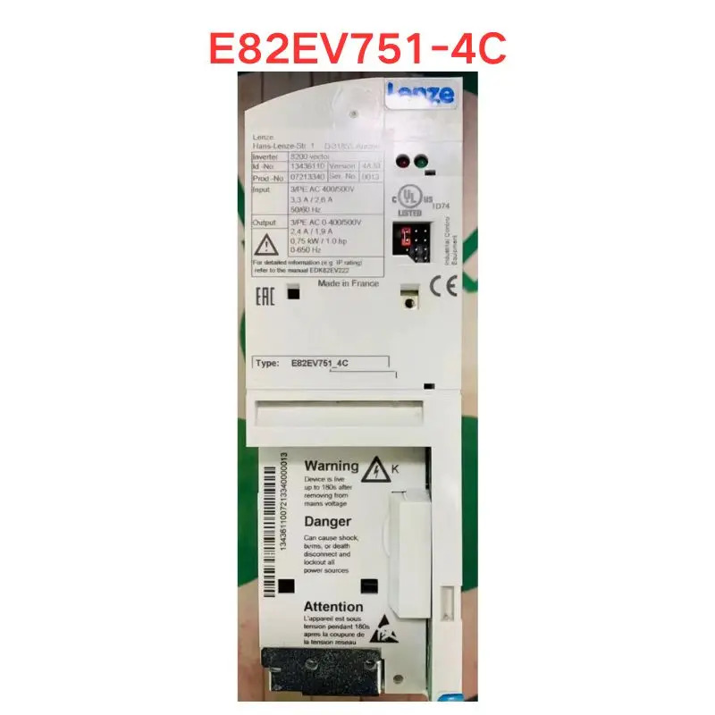 오리지널 E82EV751-4C 주파수 변환기