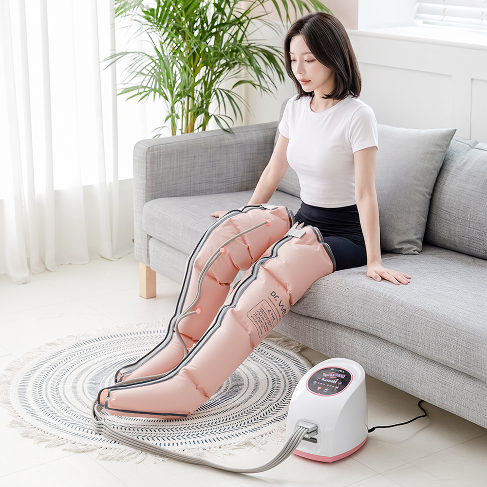 닥터웰 종아리 공기압 마사지기 발 장화 안마기 에어라이너 HDW-5000 본체+다리