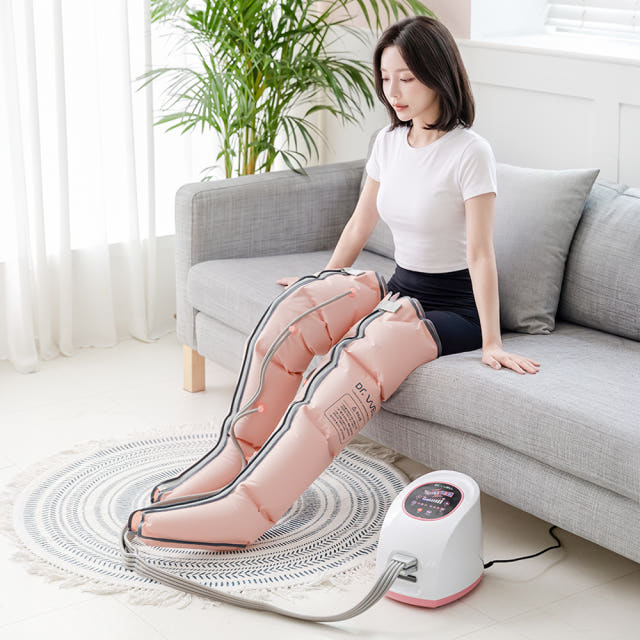 닥터웰 종아리 공기압 마사지기 발 장화 안마기 에어라이너
