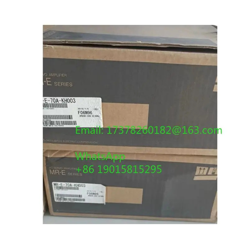 오리지널 PLC 컨트롤러 MR-E-70A-KH003 서보 드라이버