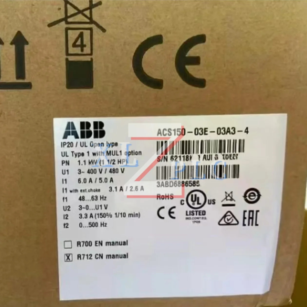 주파수 변환기 ACS150-03E-03A3-4 ACS150-03E-04A1-4