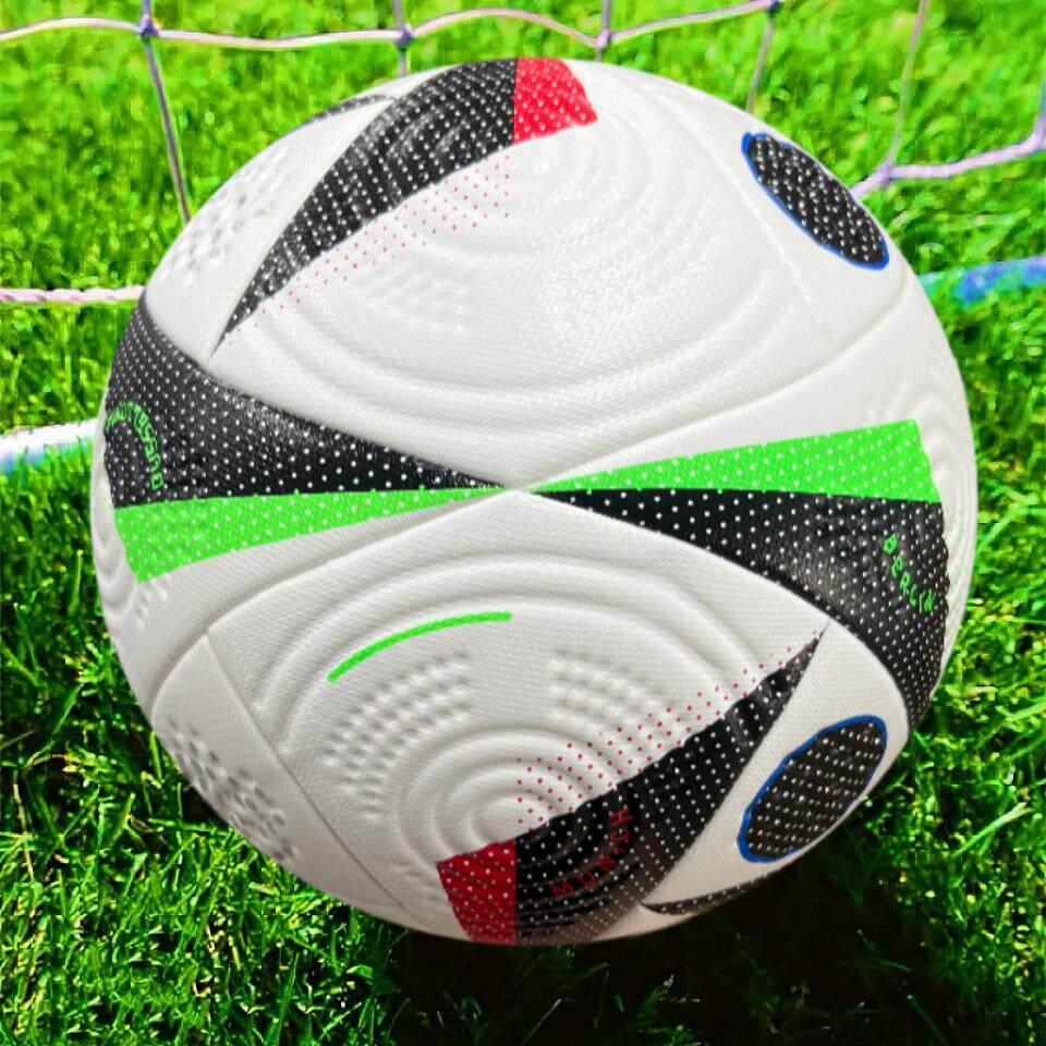 화이트 경기용축구공 글리터 축구볼 공기주입 매치볼 선수용 맨땅용 연습용축구공 - 상세 이미지 2