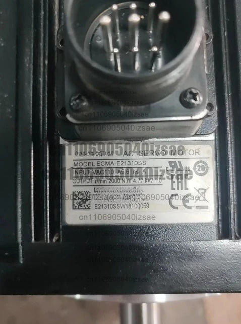 서보모터 ECMA-E21310SS VAC110 A5.6 .A 완전 작동 리퍼 완료
