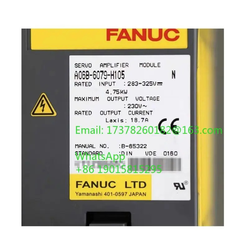 A06B-6079-H105 리퍼 FANUC 서보 드라이브 증폭기 모듈