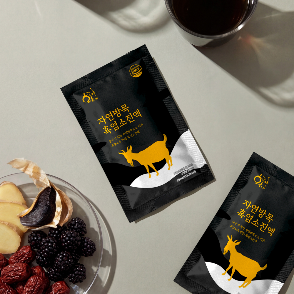 황금이네 자연방목 흑염소진액 엑기스 흑염소즙 100ml 150포(한마리) 제품 이미지