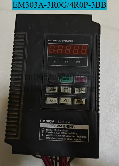 주파수 변환기 EM303A-3R0G/4R0P-3BB 3.0kw/4.0kw 380v 완전 작동 리퍼 완료 OK
