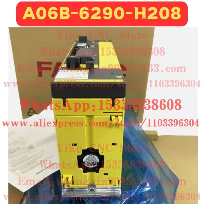 오리지널 A06B-6290-H208 서보 드라이브 신
