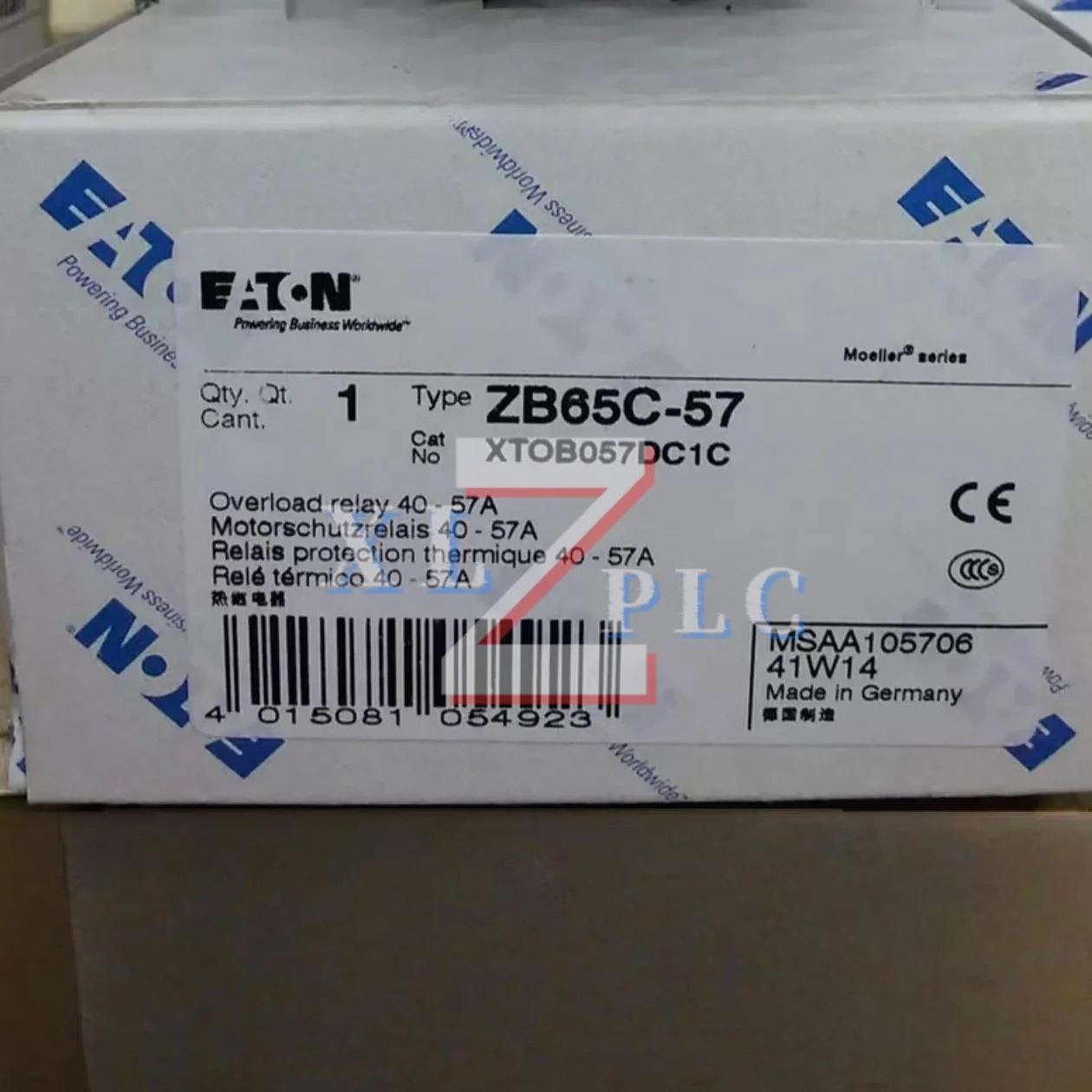 열 과부하 릴레이 원본 ZB65C-57 ZB65C-65 ZB65C-75