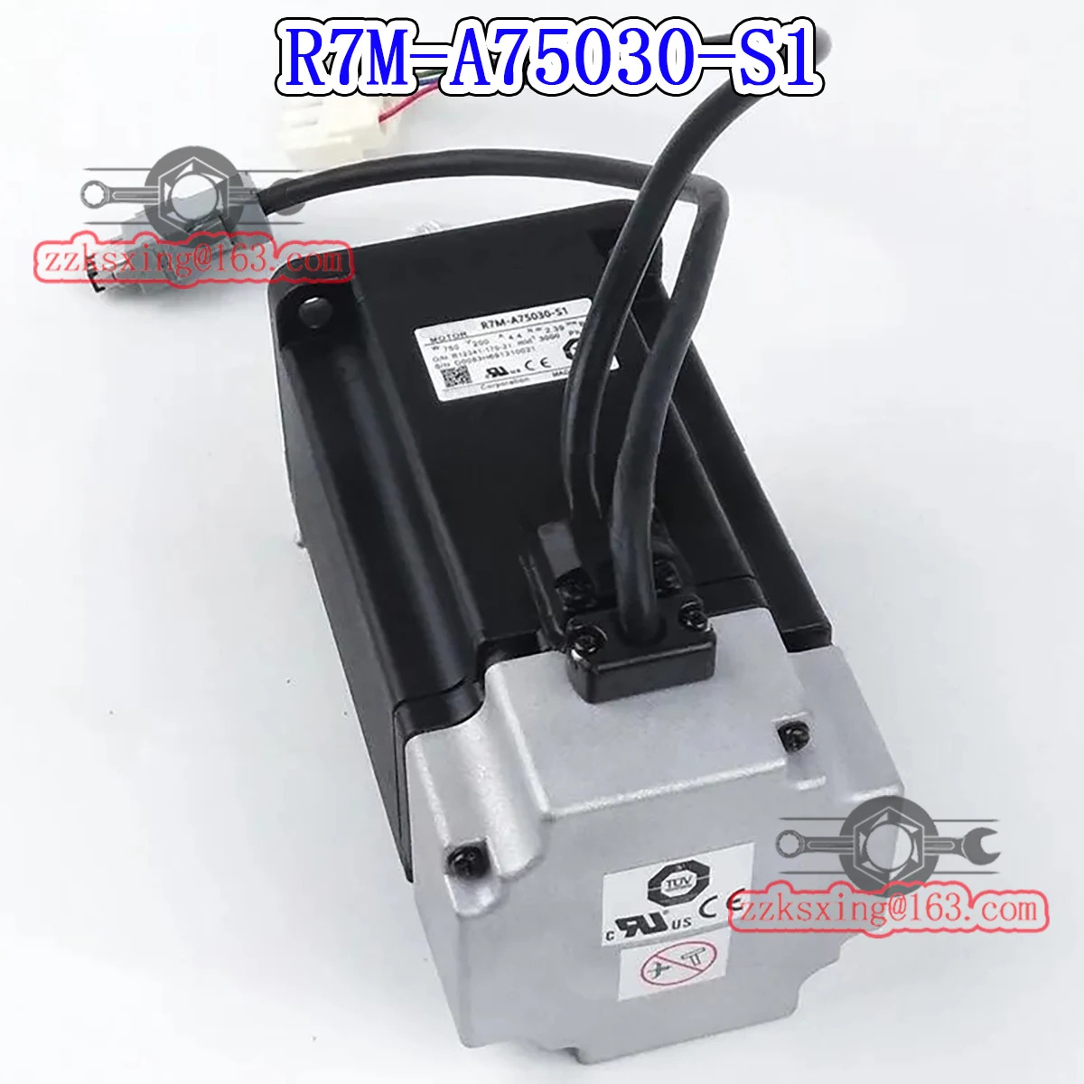 오리지널 AC 서보모터 신 R7M-A75030-S1