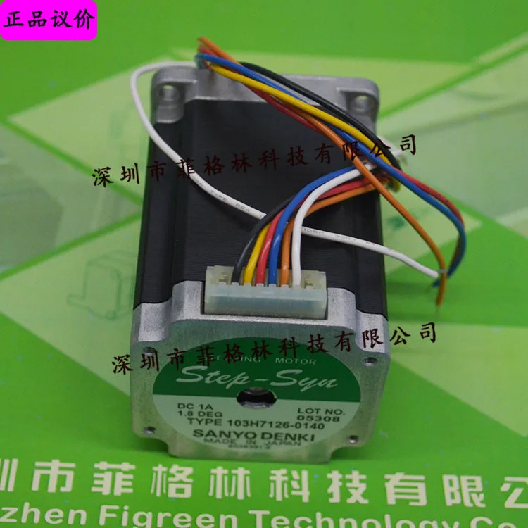 실물 103H7126-0140 일본 산요 스테퍼 모터 이 우선합니다