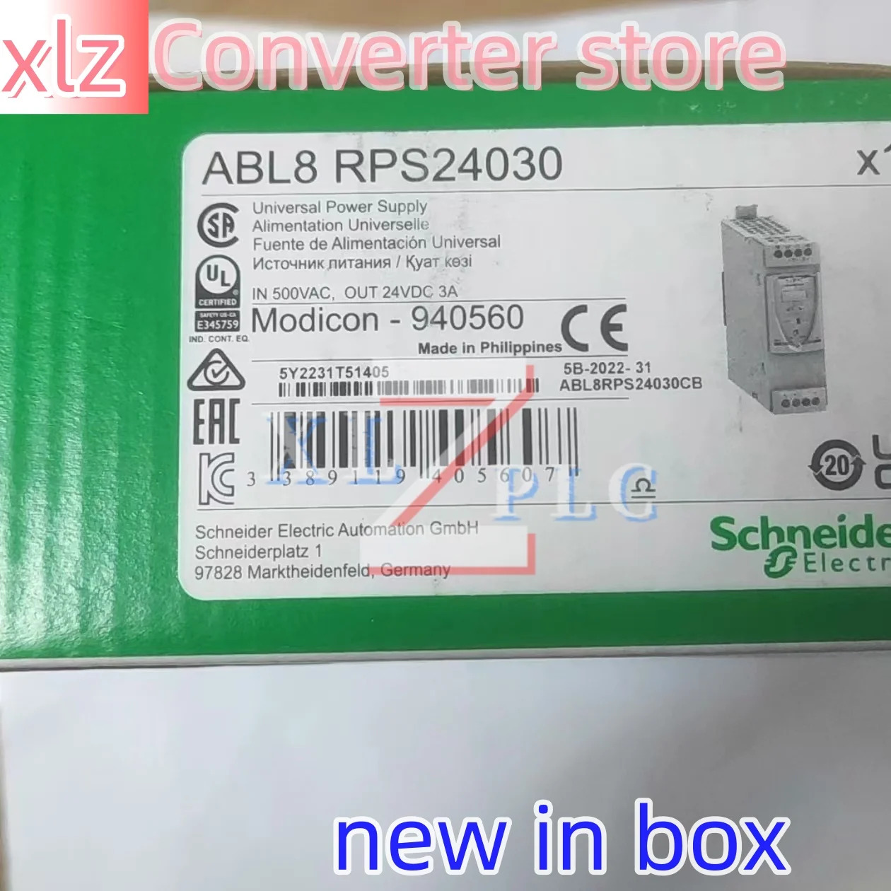 변환기 원본 ABL8RPS24030 ABL8RPS24100
