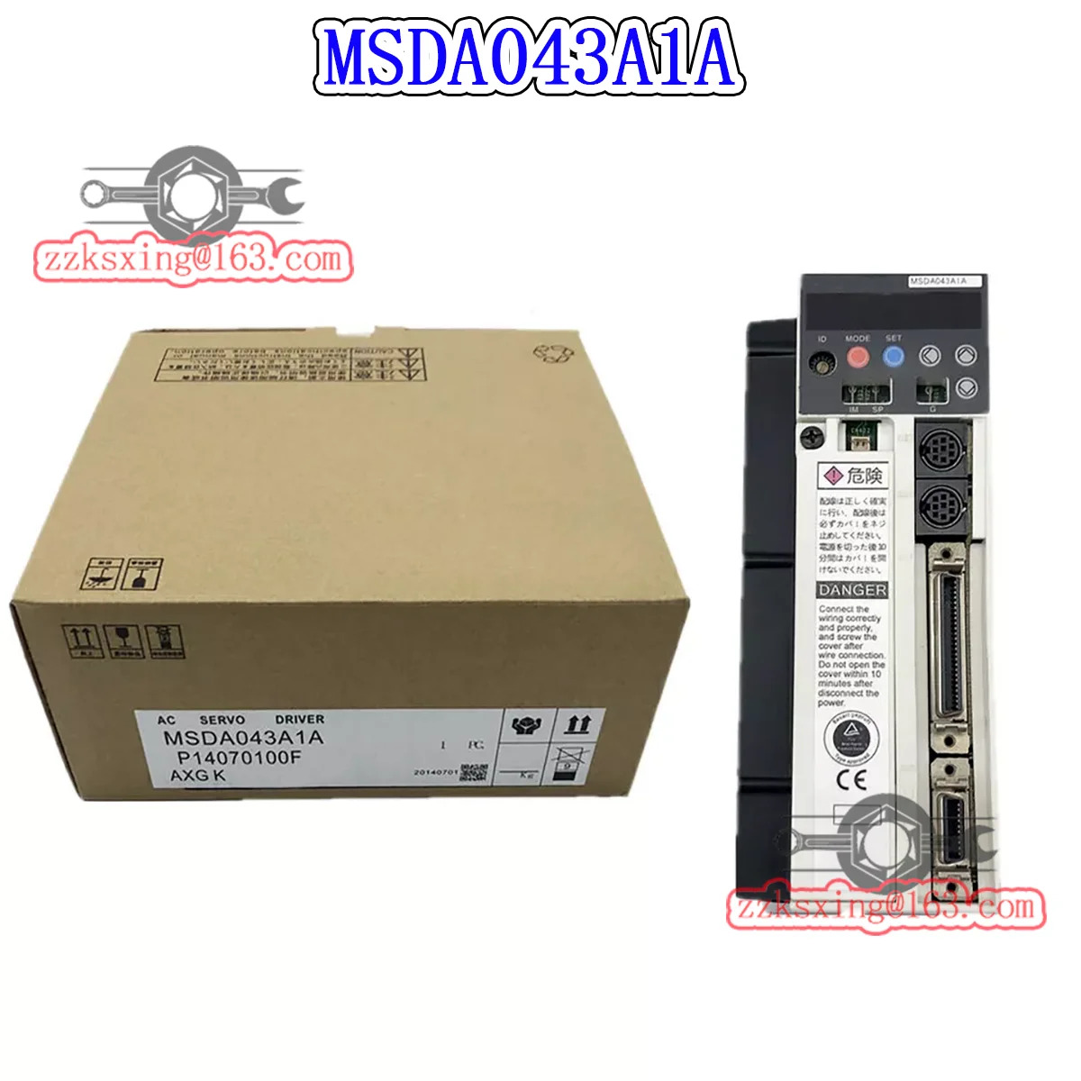 오리지널 AC 서보 드라이버 MSDA043A1A