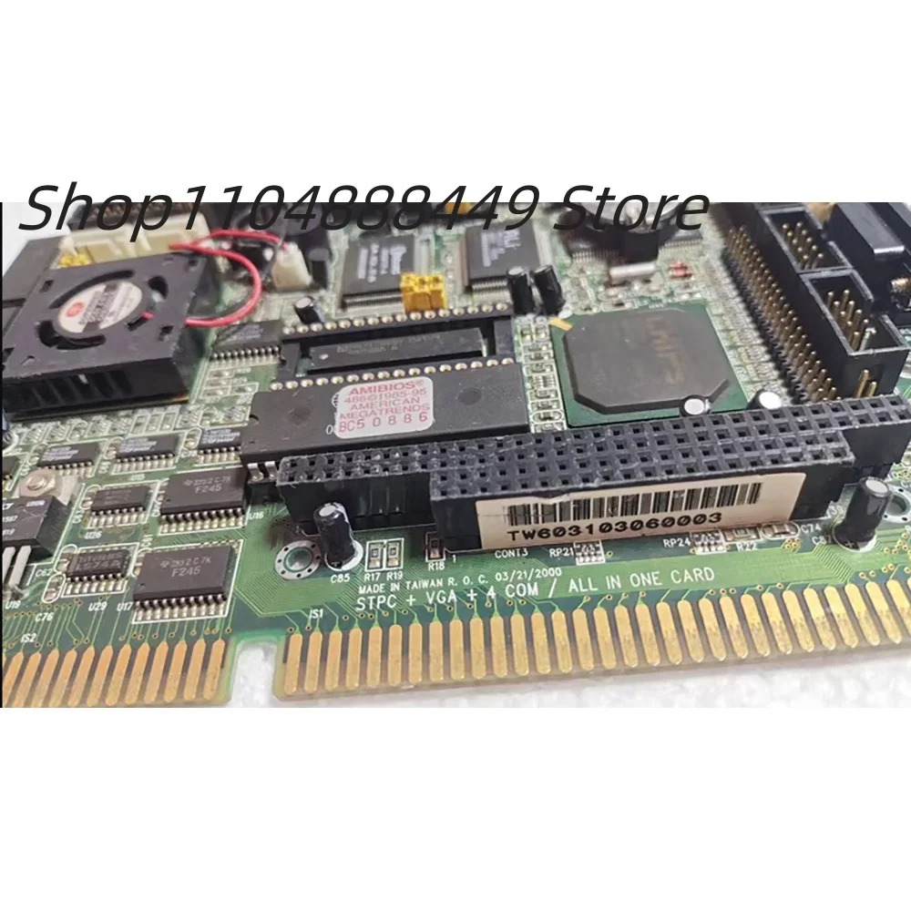 TW6031 TW603103060003 STPCVGA4COM 올인원 카드 isa 산업제어 마더보드