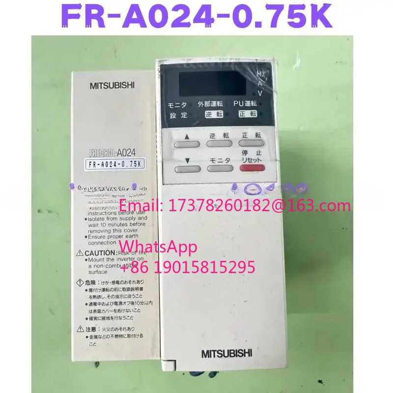 리퍼 주파수 변환기 FR-A024-0.75K 정상 기능 완료