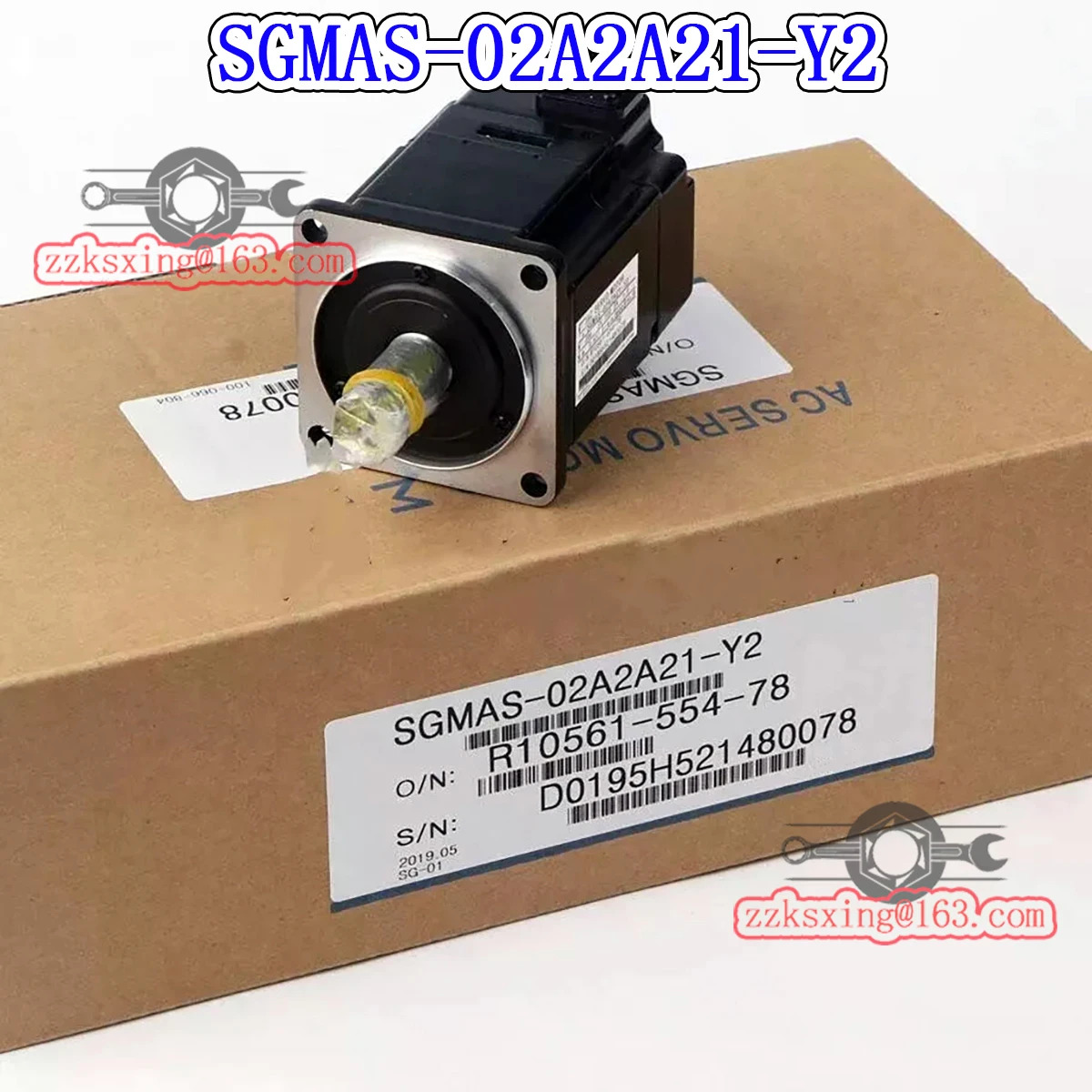 오리지널 AC 서보모터 신 SGM호환AS-02A2A21-Y2