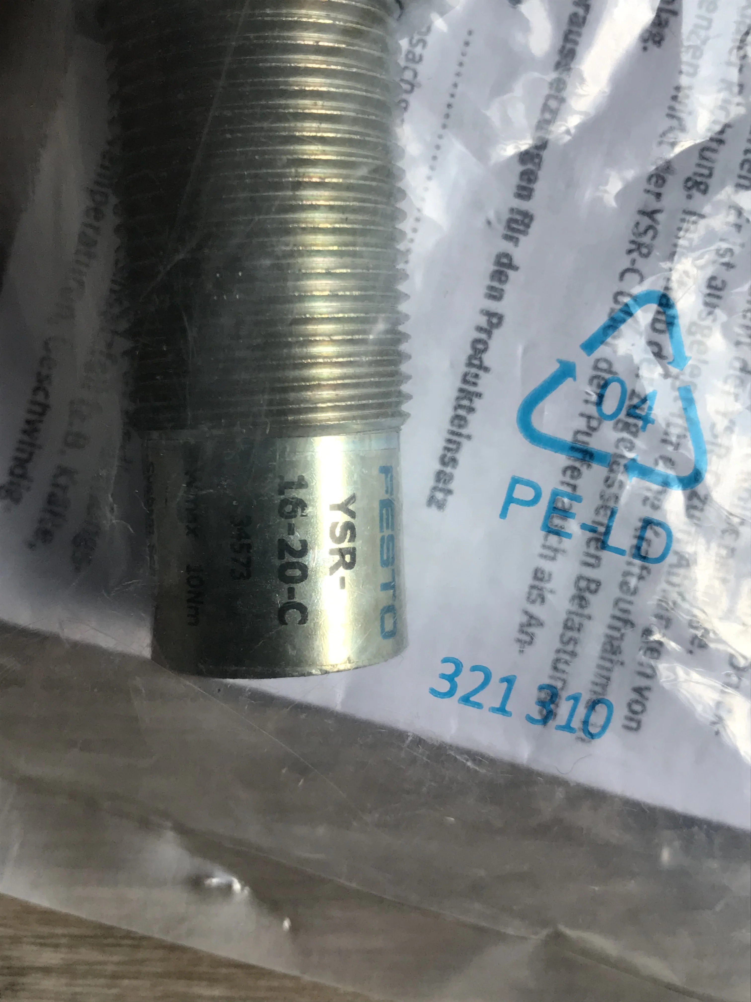 FESTO 버퍼 YSR-16-20-C신