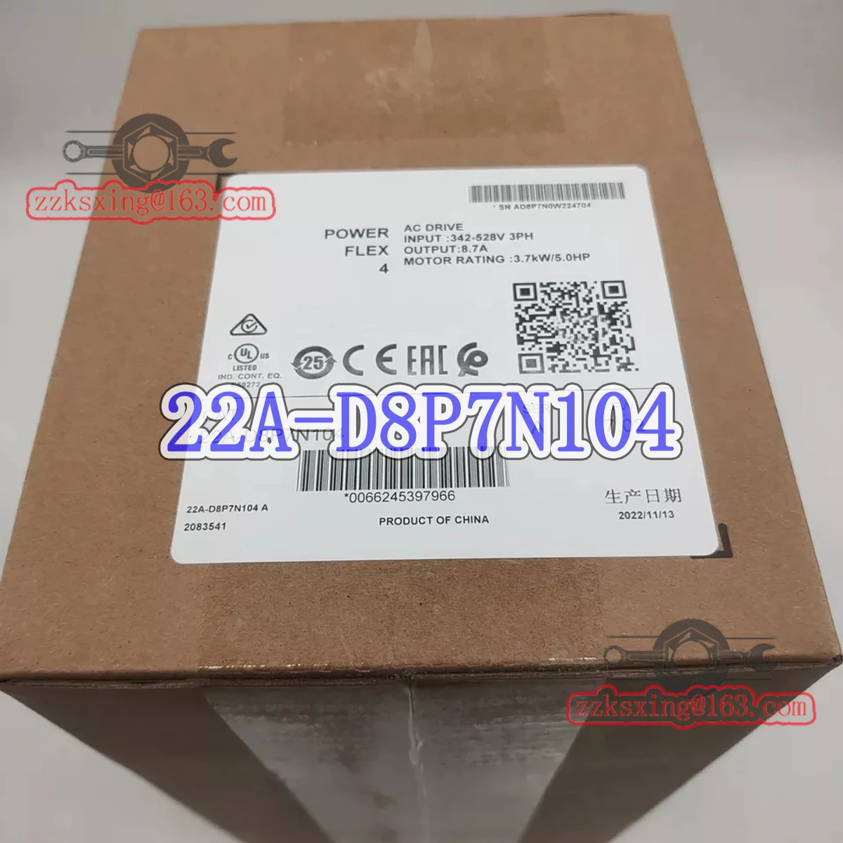 새 22A-D8P7N104 AC 서보 드라이버 오리지널 -
